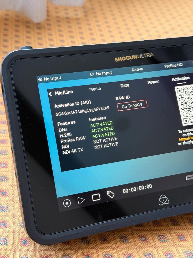ビデオカメラ Atomos 7\" Shogun Ultra + 1TB AtomX