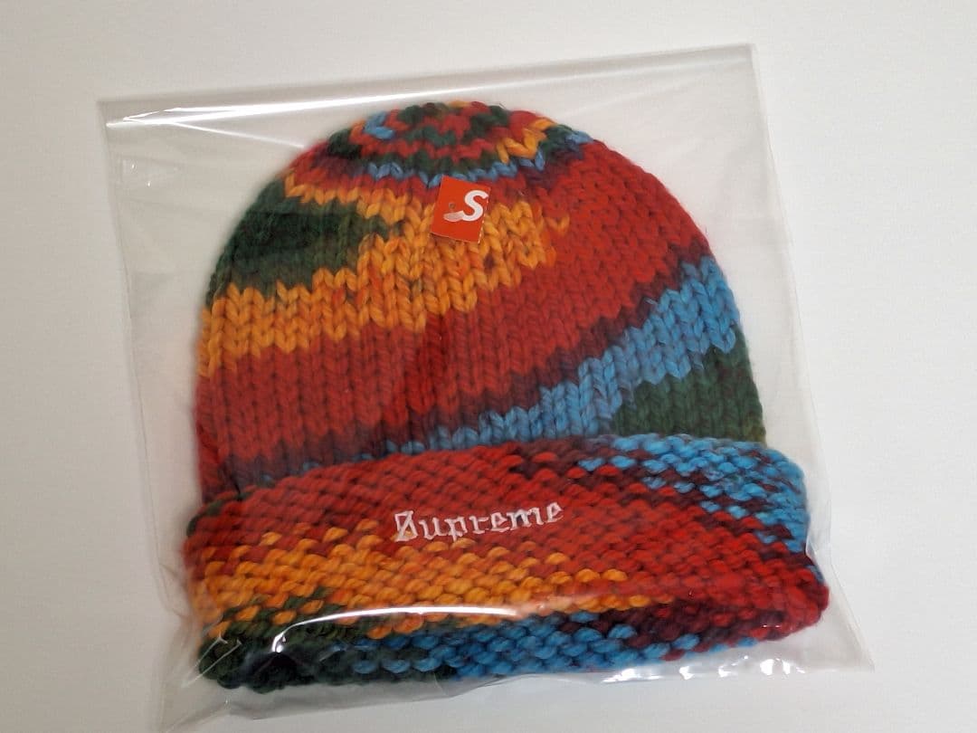 【新品】Supreme　Gradient　Spacedye　Beanie　マルチ