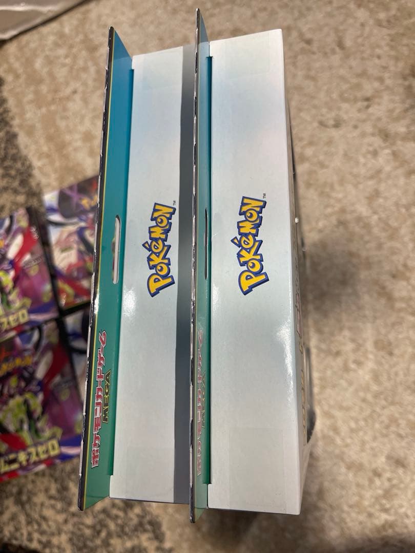 ムニキスゼロ 4BOX、メガエルレイドex 2セット