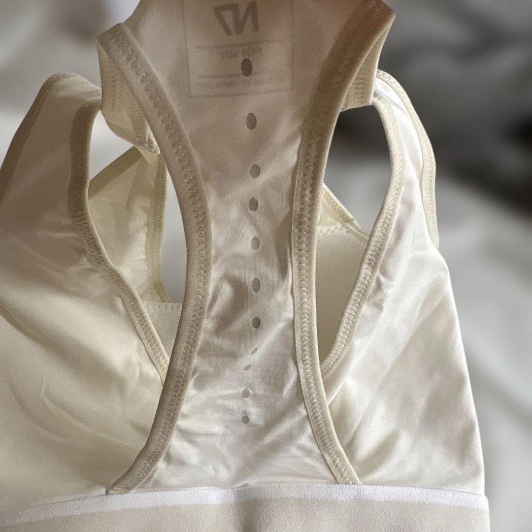 N7 フリーサイズ スポーツブラ ホワイト