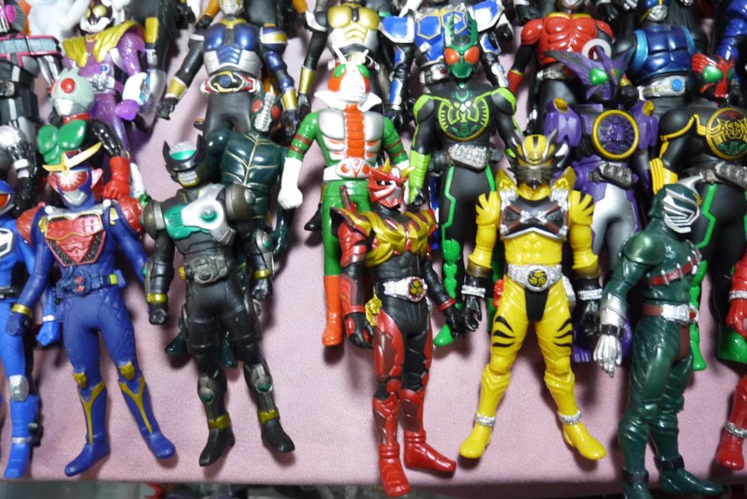ライダーヒーローシリーズ　ビッグサイズソフビフィギュア　111体セット
