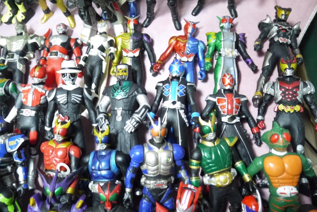 ライダーヒーローシリーズ　ビッグサイズソフビフィギュア　111体セット