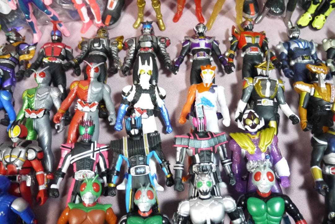 ライダーヒーローシリーズ　ビッグサイズソフビフィギュア　111体セット