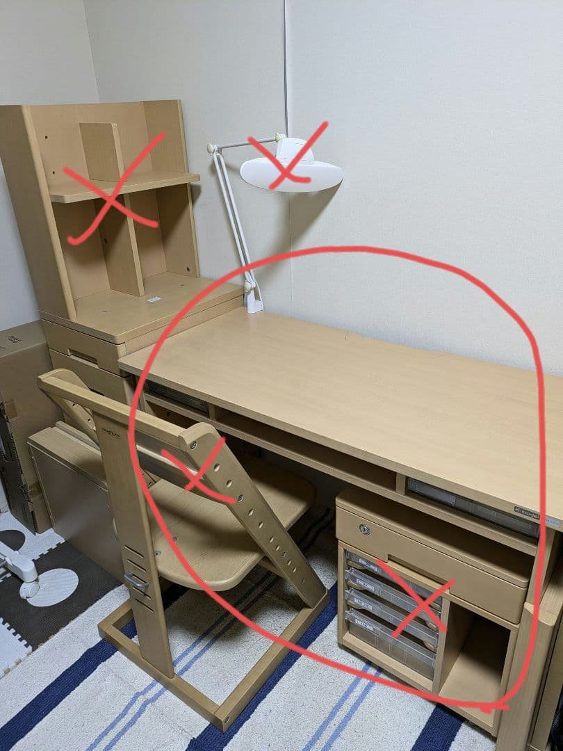 【美品】オカムラ Ｋ-model デスク 865KLD