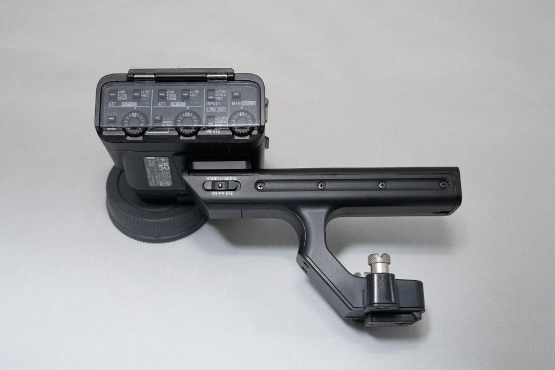 【未使用】SONY FX3.30用 XLRハンドルユニット XLR-H1