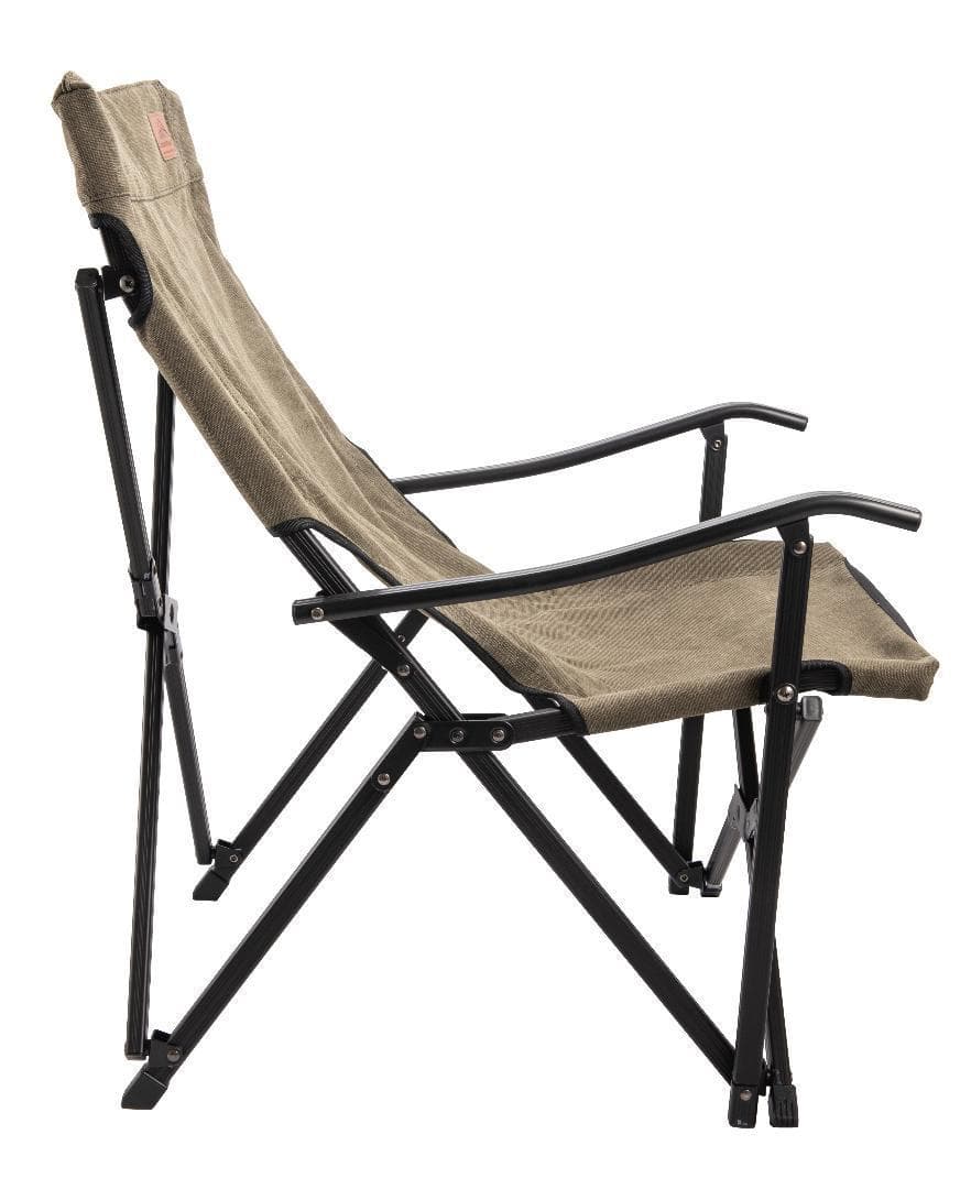 焚き火 チェア ローチェア 帆布製 カーキ 2脚