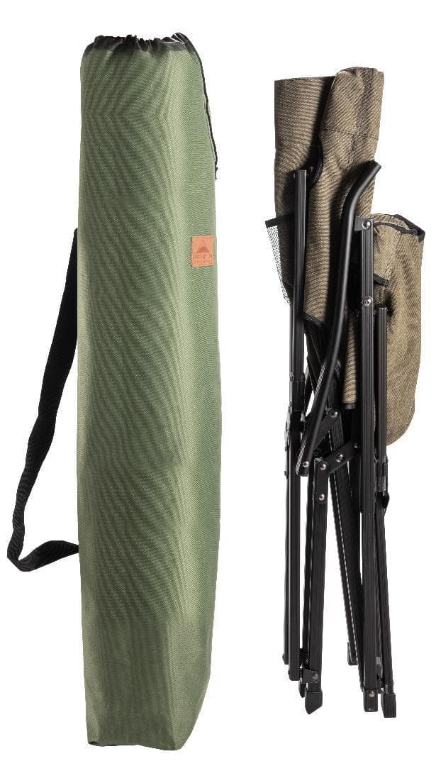 焚き火 チェア ローチェア 帆布製 カーキ 2脚