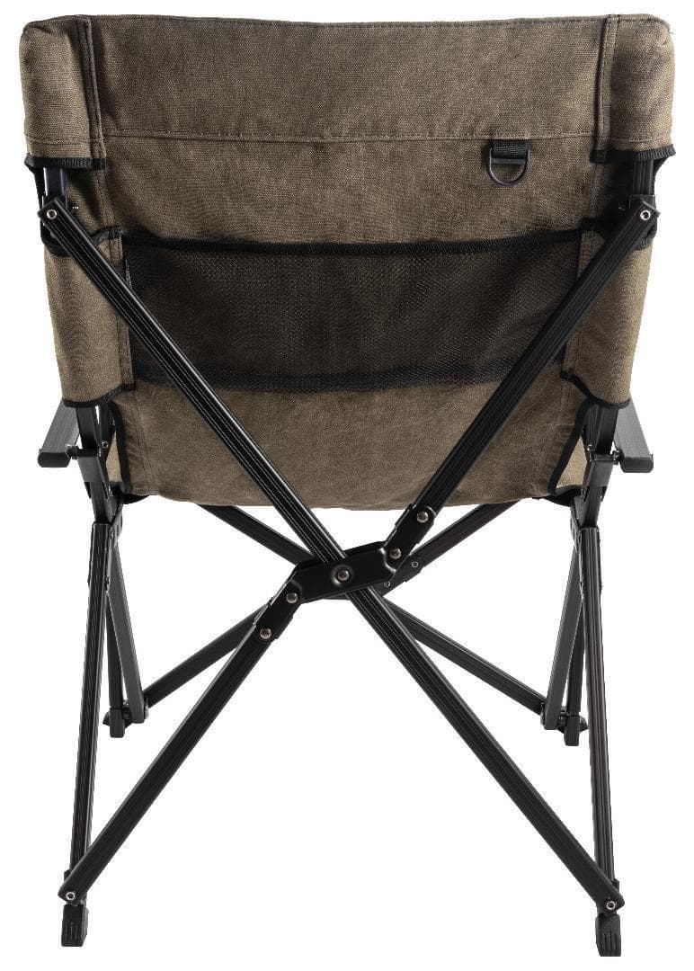 焚き火 チェア ローチェア 帆布製 カーキ 2脚
