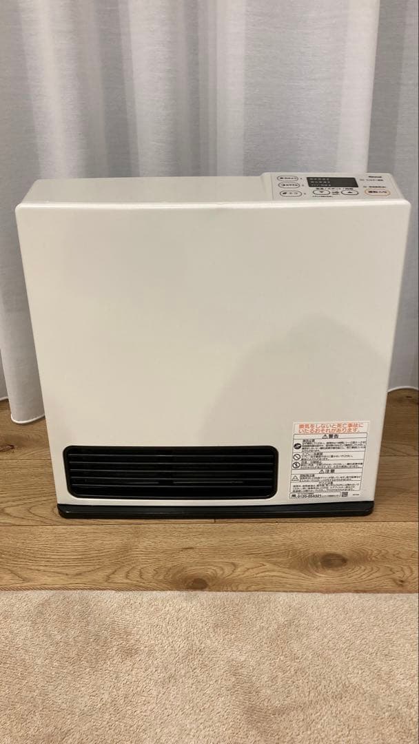 リンナイ　都市ガスファンヒーター