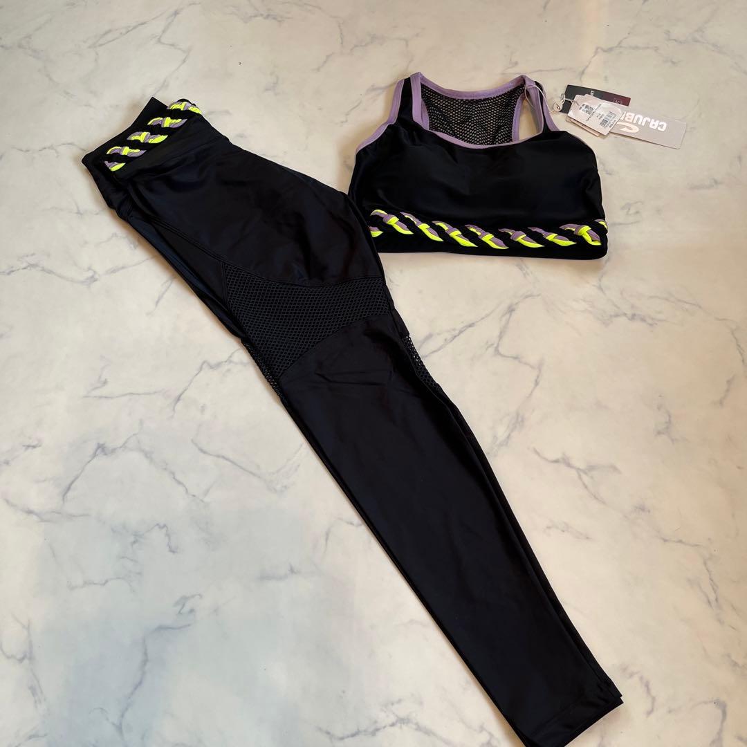 CAJUBRASILヨガウェア上下セット×3おまけ付✨