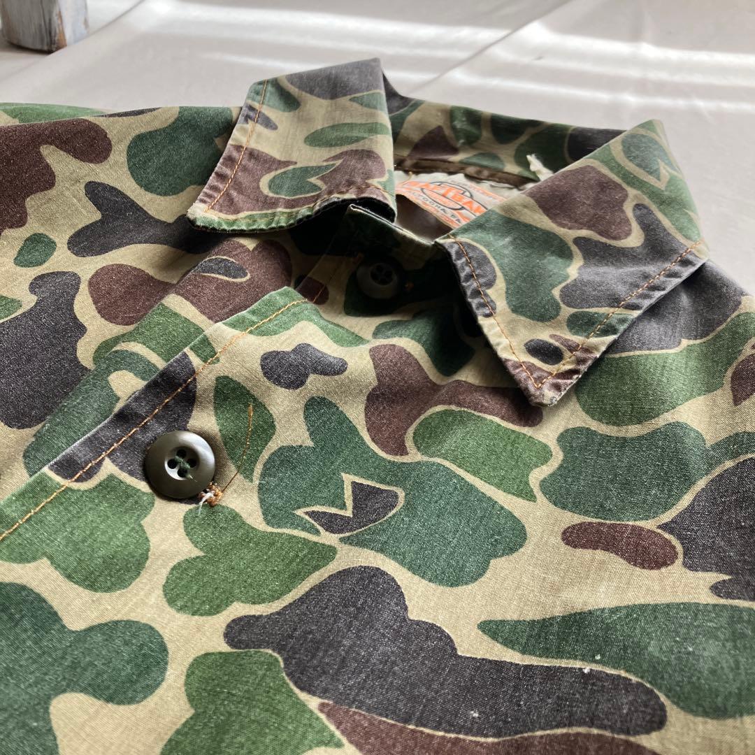 vintage saftbak /ダックハンターカモ ハンティングジャケット