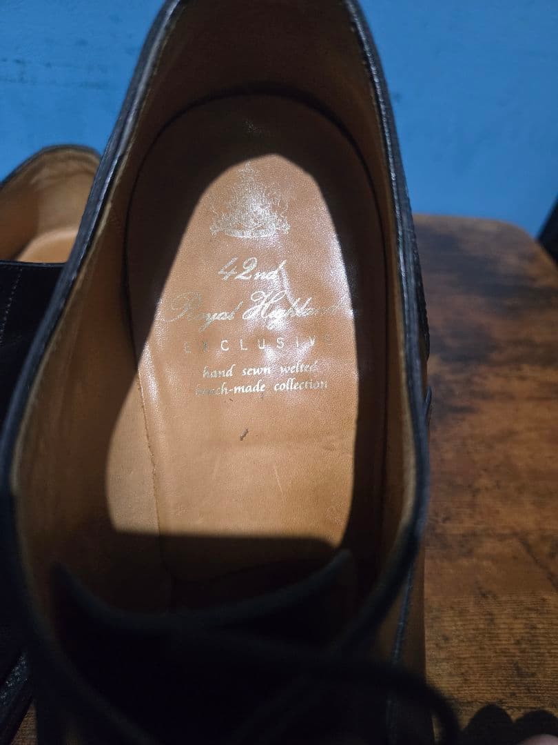 42ND  HIGHLAND Exclusive ストレートチップ