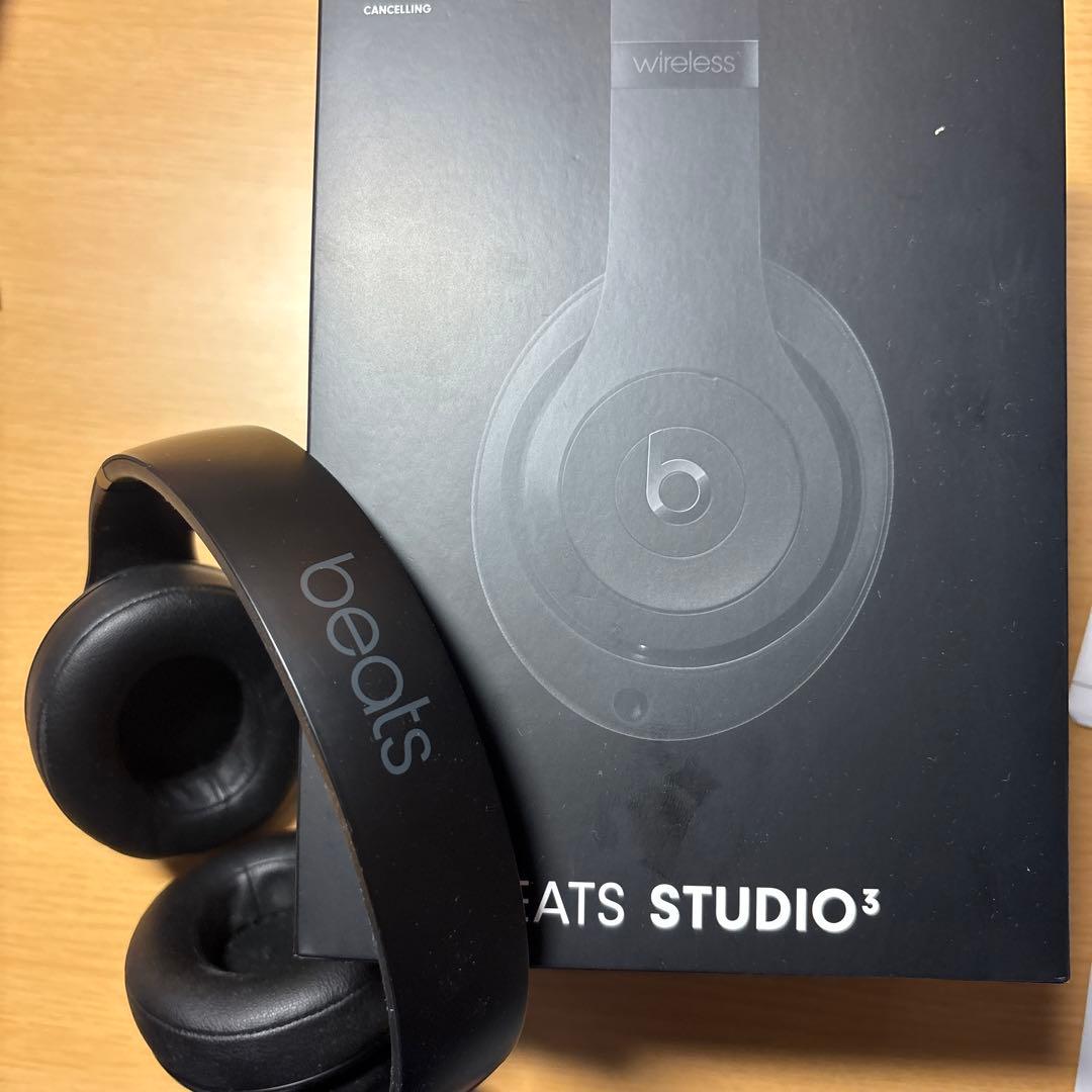Beats Studio3 ワイヤレスヘッドホン ブラック