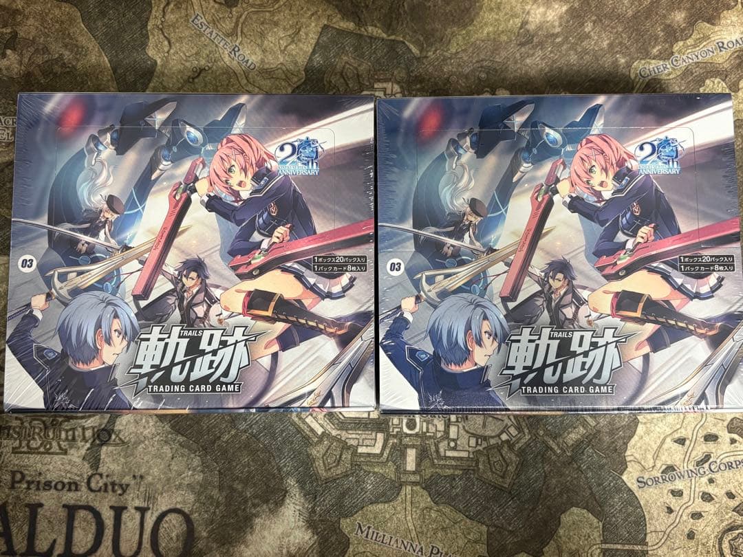 軌跡TCG vol.3 未開封BOX 2BOXセット　軌跡シリーズ