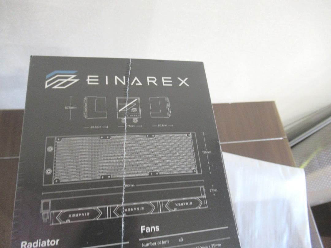 EINAREX エイナレックス 　VERTEX 　ARGB液冷CPUクーラー