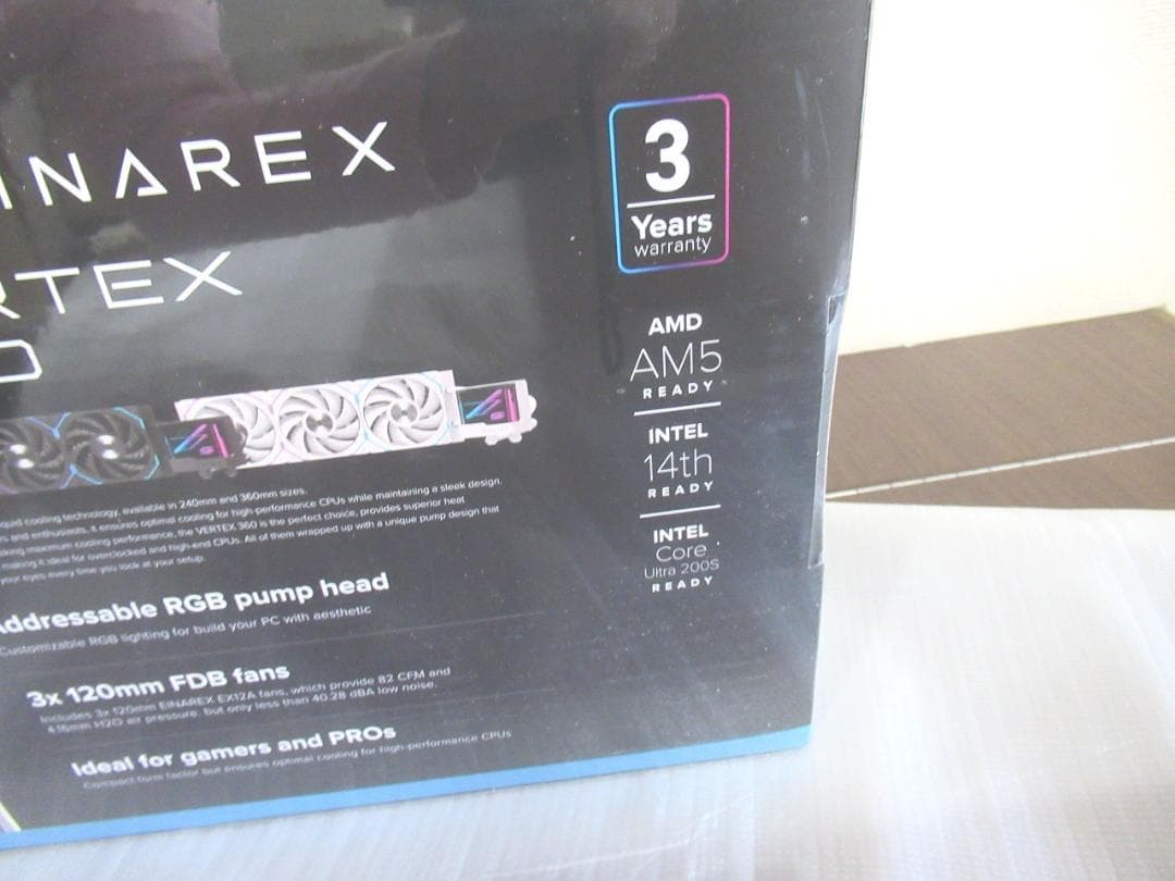 EINAREX エイナレックス 　VERTEX 　ARGB液冷CPUクーラー