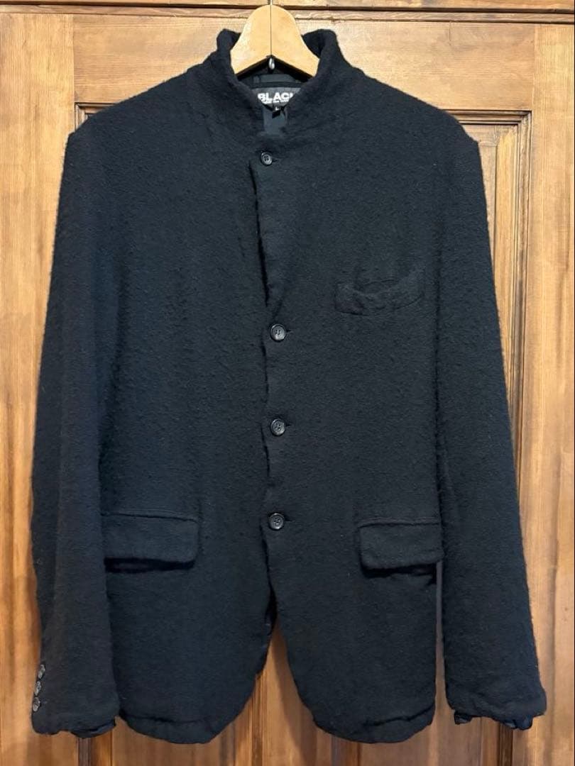 Black comme des garcons 20AW ウール縮絨ジャケッ