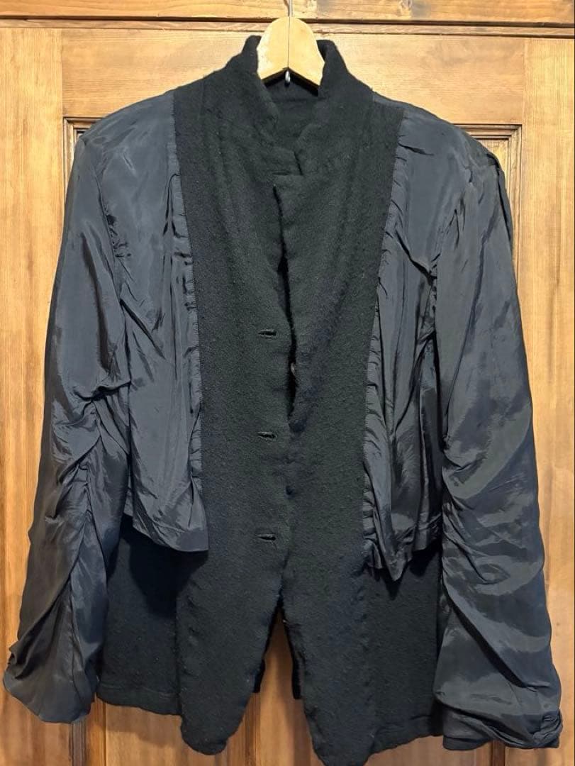 Black comme des garcons 20AW ウール縮絨ジャケッ