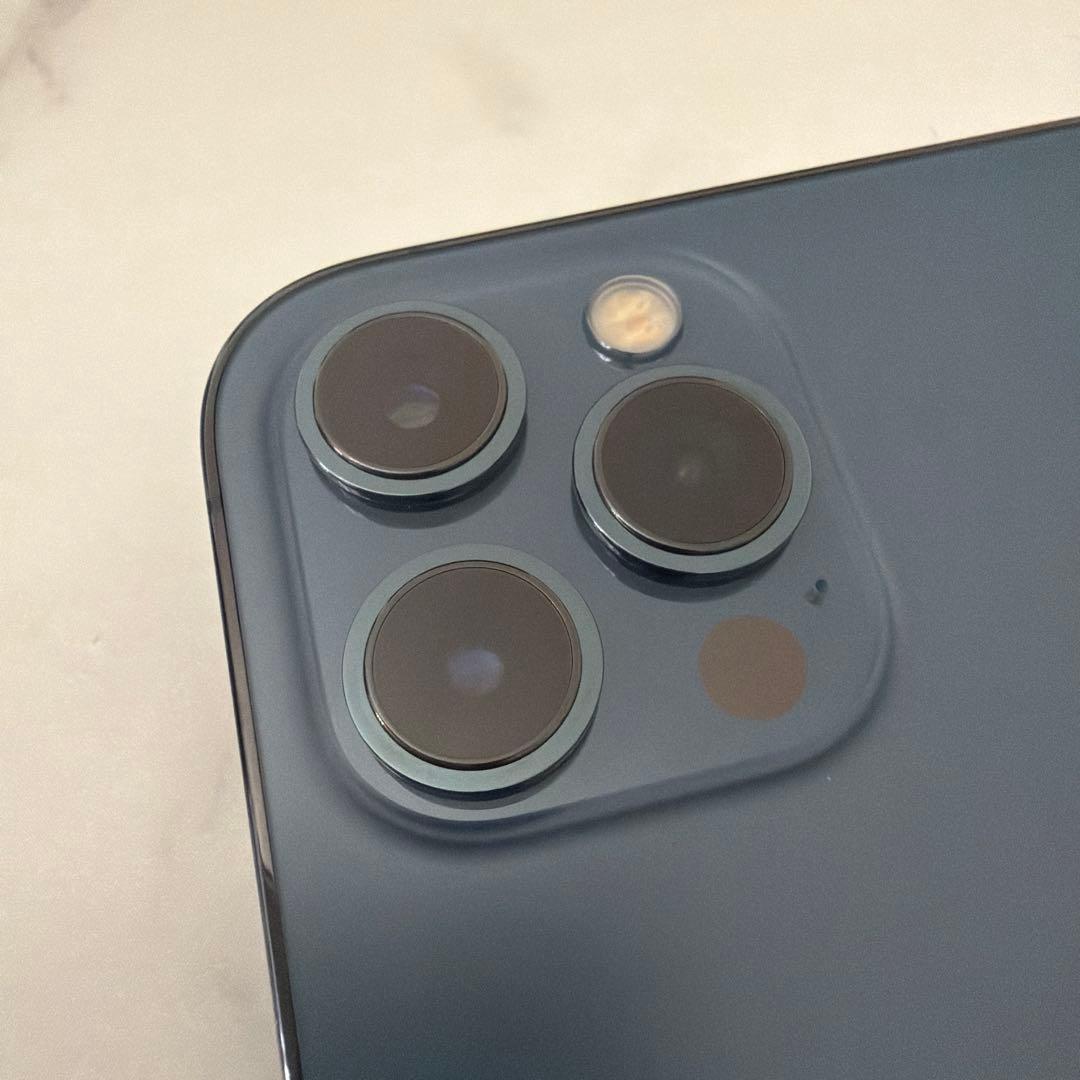 Apple iPhone 12 Promax青色 本体 箱付き