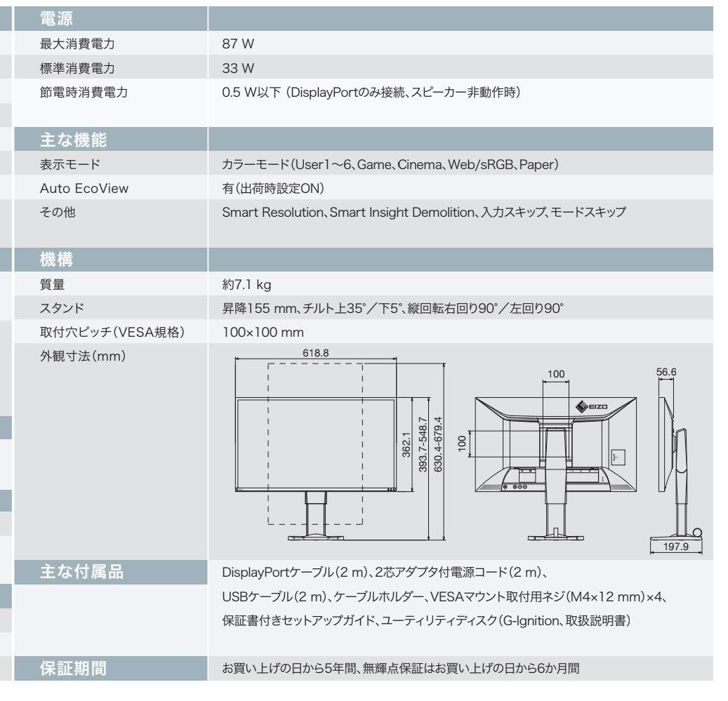 EIZO FORIS FS2735 27インチ モニター