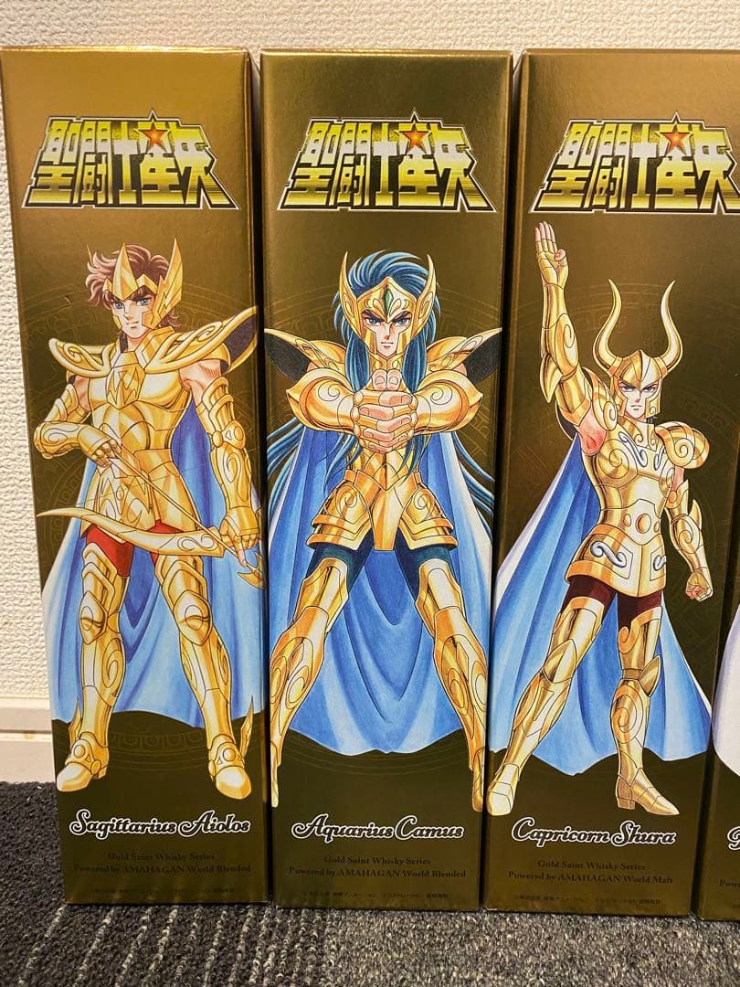 闘士星矢ウィスキー　1〜6弾　6本セット