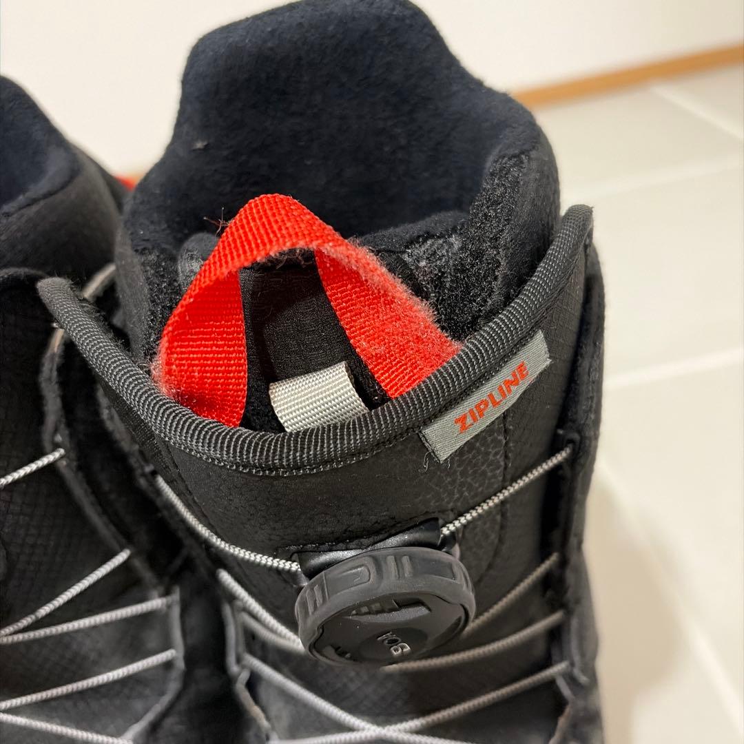 BURTON ZIPLINE 子ども用スノーボードＢＯＡブーツ23cm