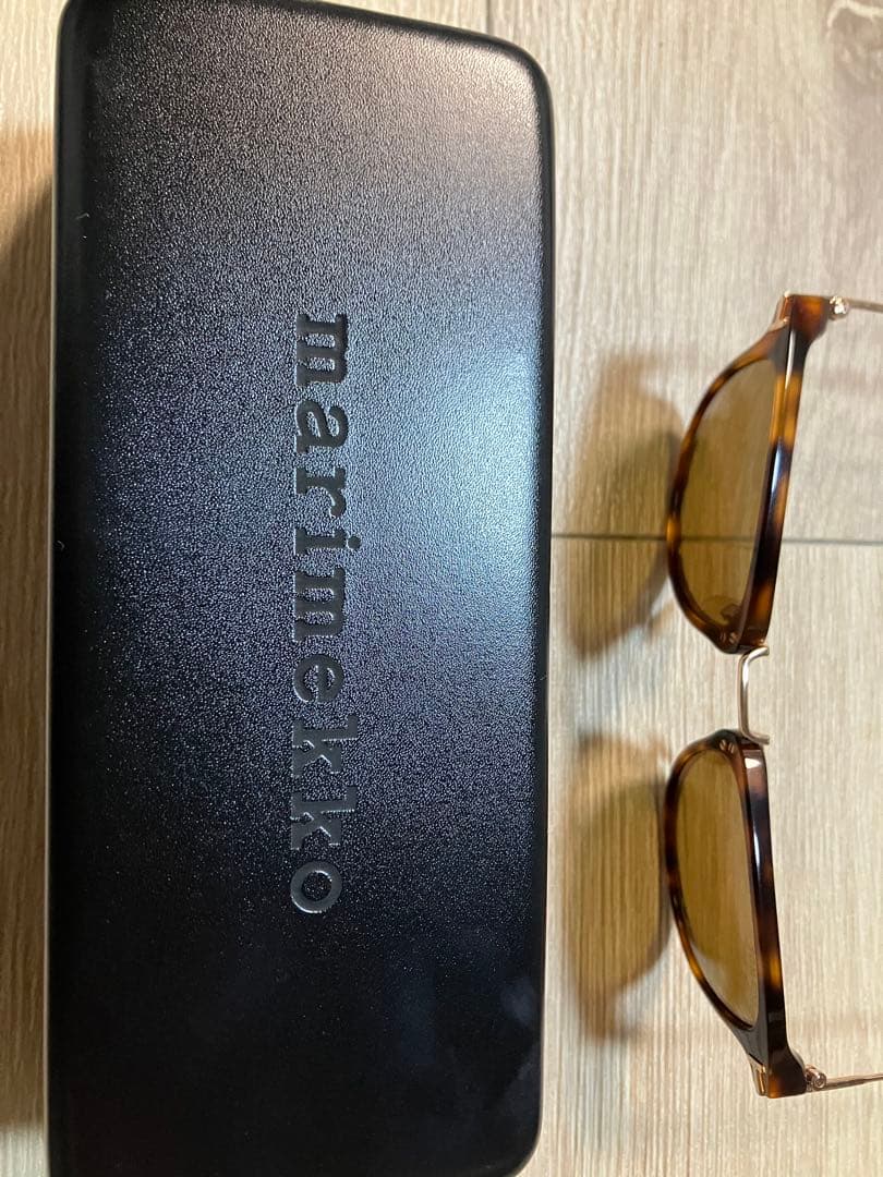 TOM FORD ブラウンフレームレスサングラス