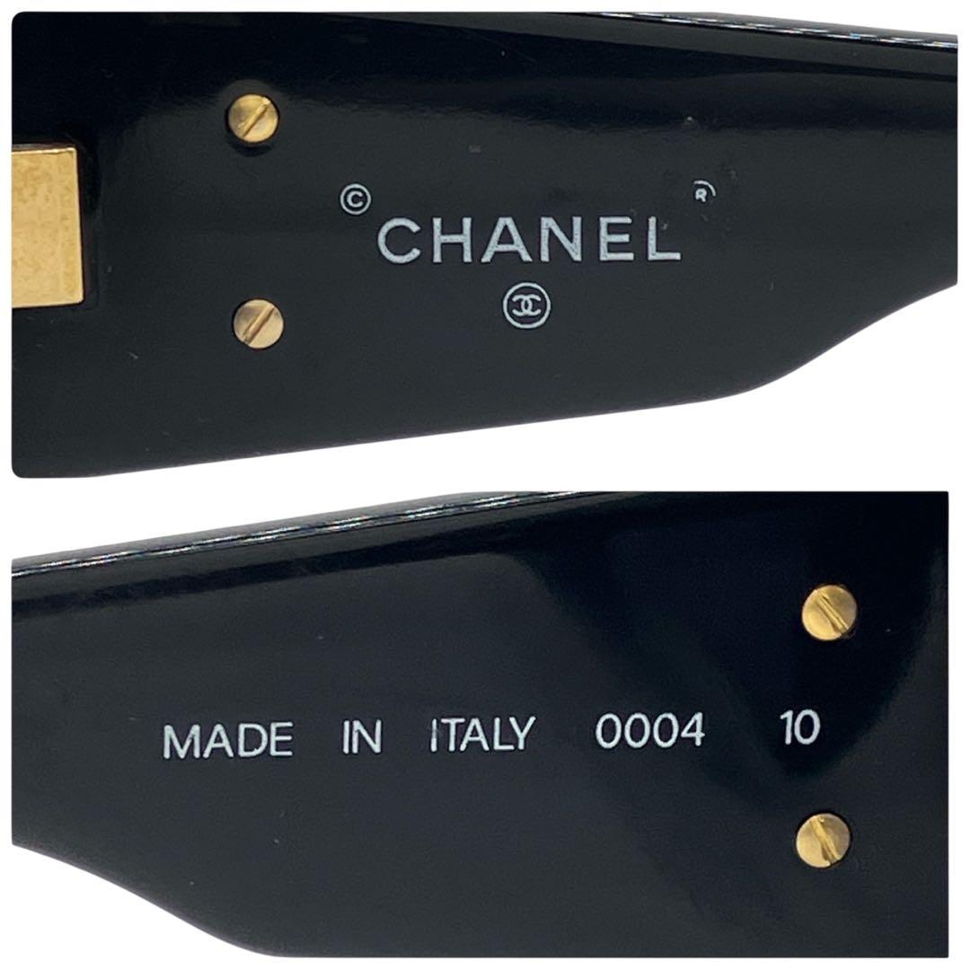 CHANEL シャネル サングラス アイウェア ココマーク　ロゴ　ゴールド金具