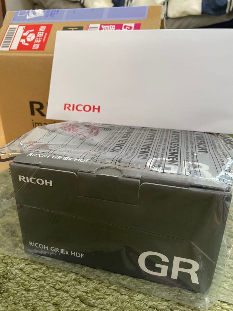 【モノクロ】RICOH GR IIIx HDF デジタルカメラ