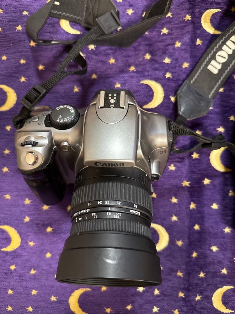 Canon EOS デジタル一眼レフカメラ 18-55mm、望遠レンズ、バック付