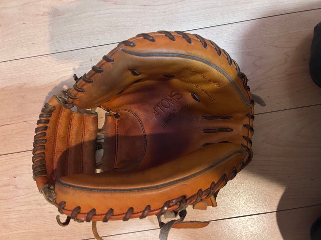 江口 ATOMSキャッチャーミット硬式ブラウン