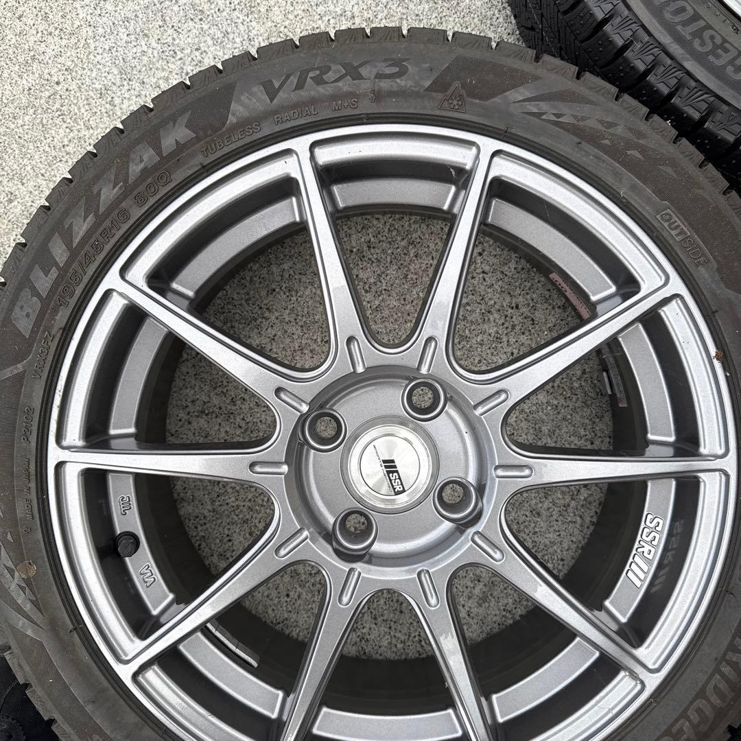 【セール中】HONDA S660専用スタッドレスとホイールセット【SSR】