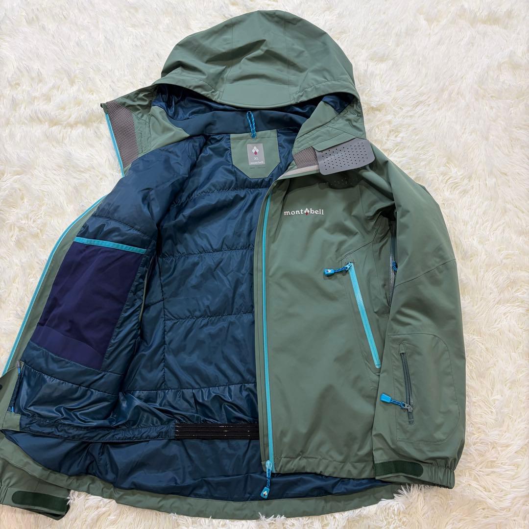【新品同様】モンベル ストームパーカ XL大きいサイズ 1102494
