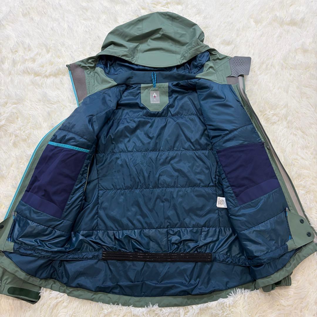 【新品同様】モンベル ストームパーカ XL大きいサイズ 1102494