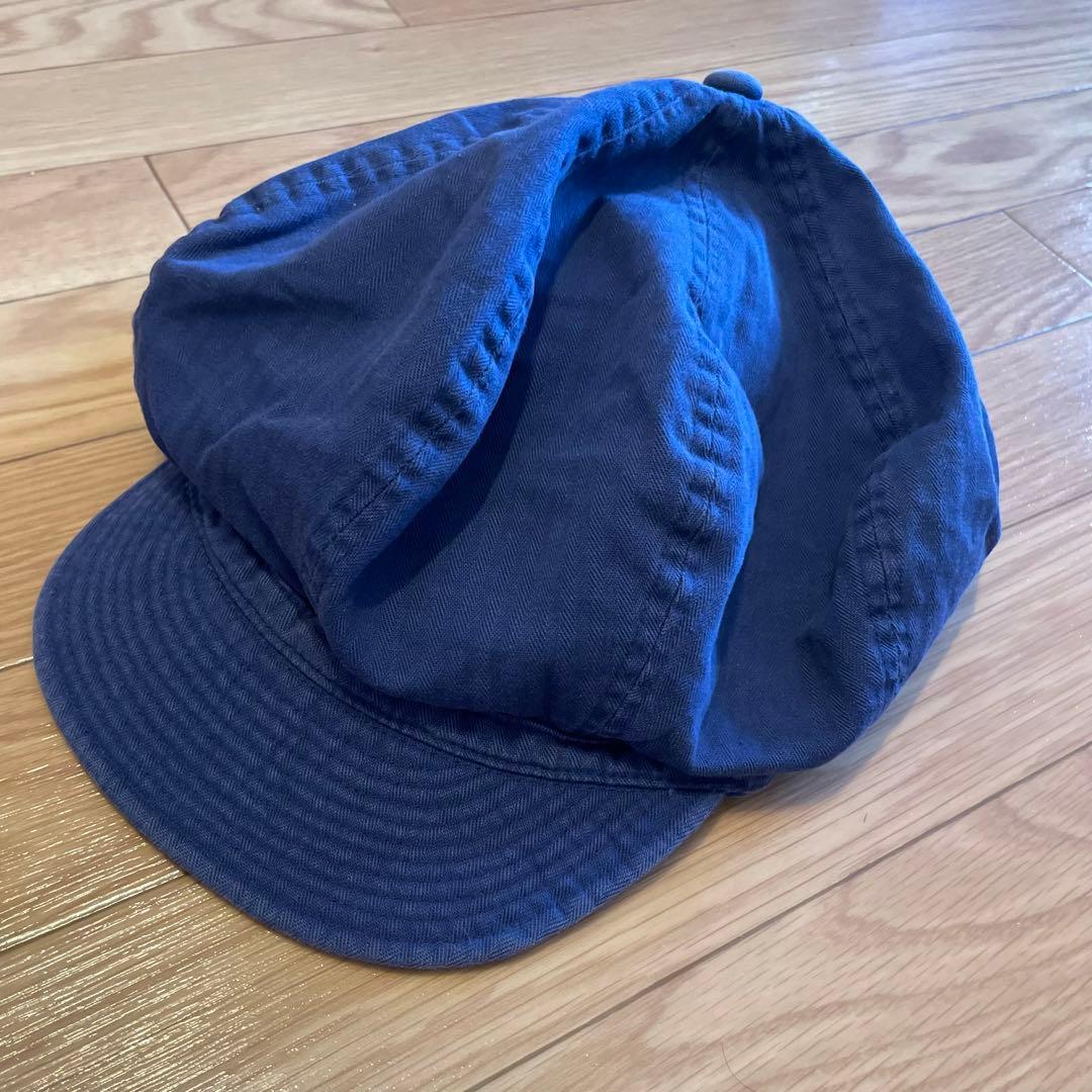 UNCERTAIN アンサーテイン 大森南朋×原田裕章 キャスケット ネイビー