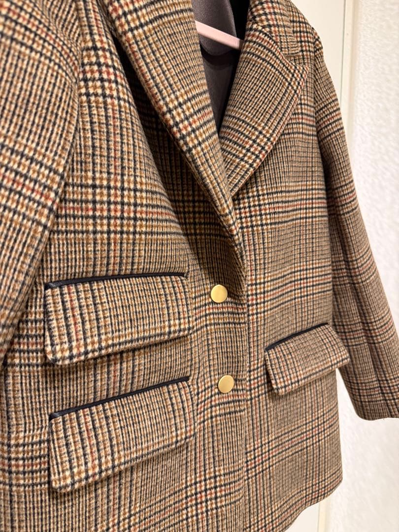 yori shiroconチャンキーテーラージャケット36