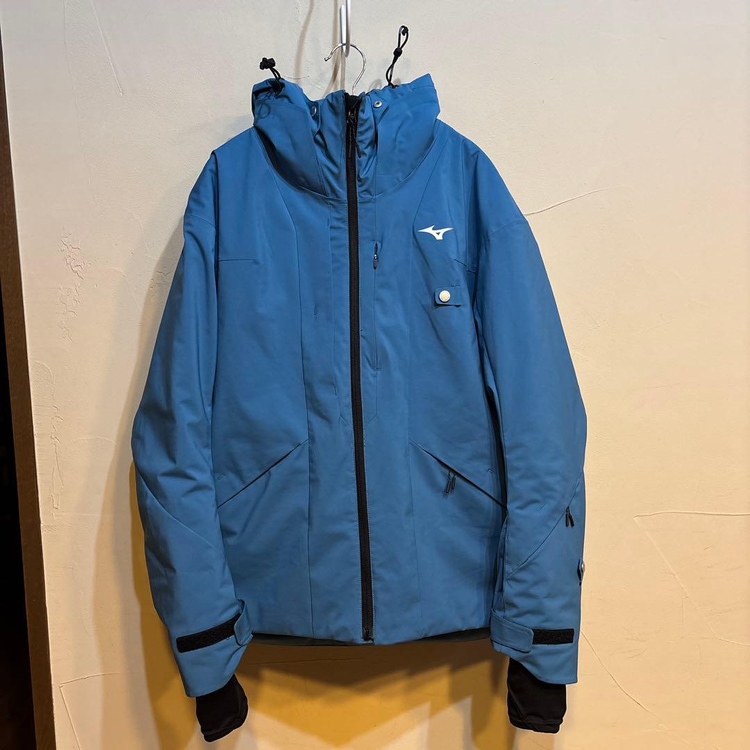 ミズノスキーウェア　DEMO SOLID SKI PARKA シーポートブルー