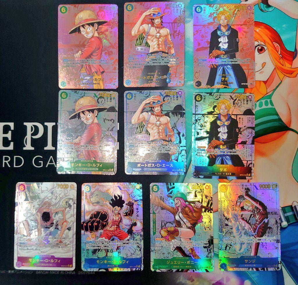 ワンピースカード コミパラ レッド コミックパラレル 10枚セット 観賞用