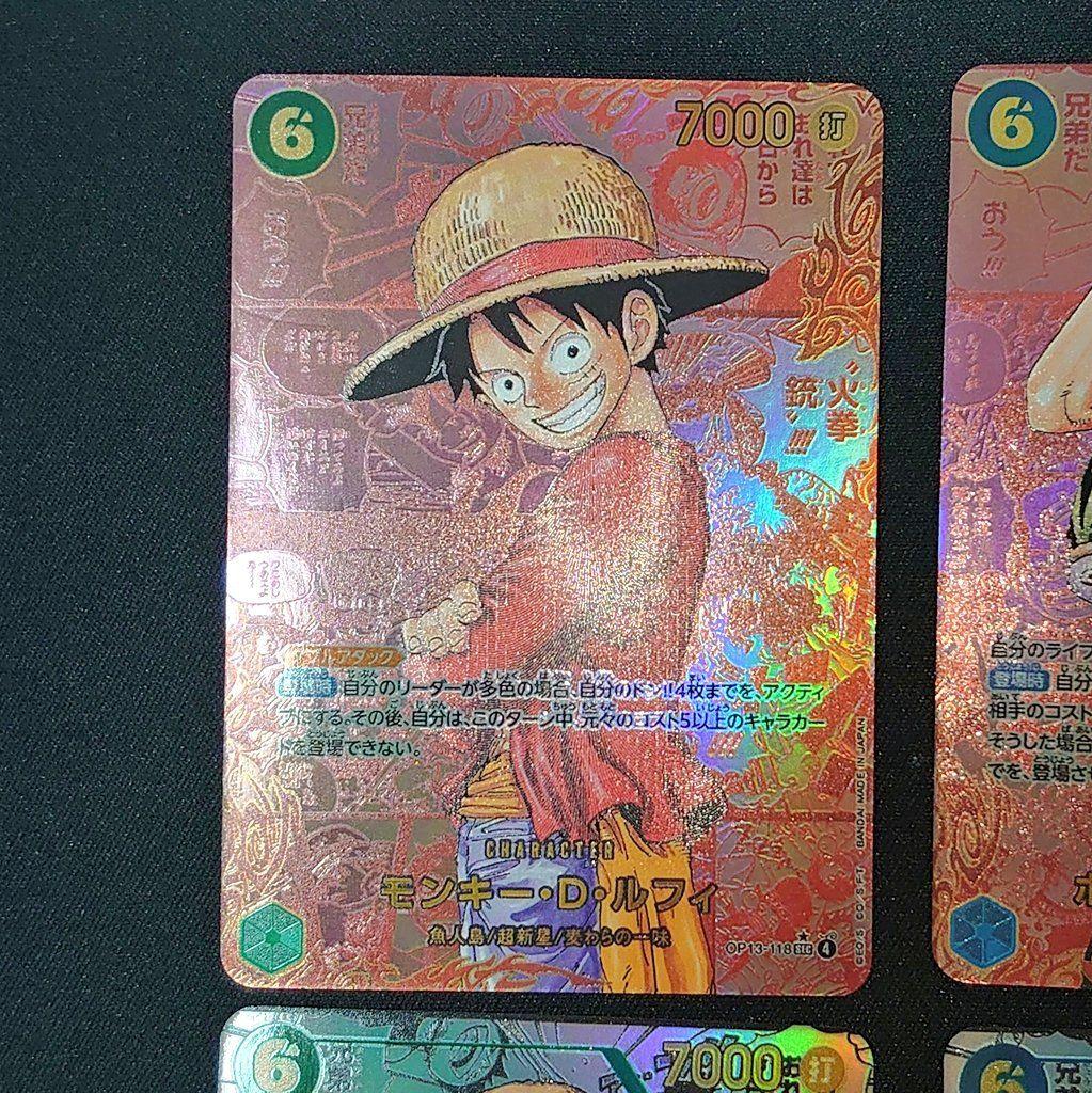 ワンピースカード コミパラ レッド コミックパラレル 10枚セット 観賞用