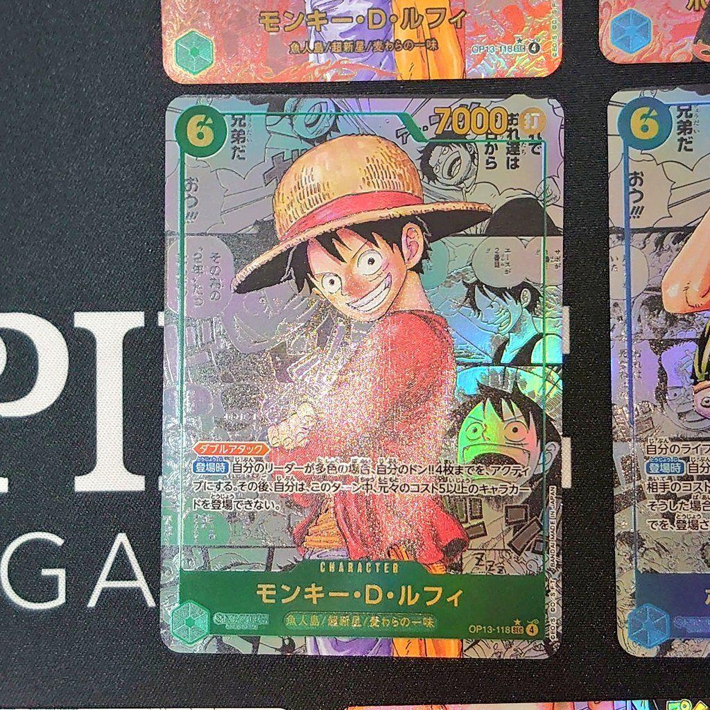 ワンピースカード コミパラ レッド コミックパラレル 10枚セット 観賞用