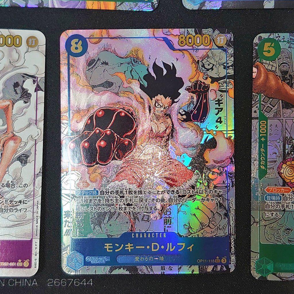 ワンピースカード コミパラ レッド コミックパラレル 10枚セット 観賞用