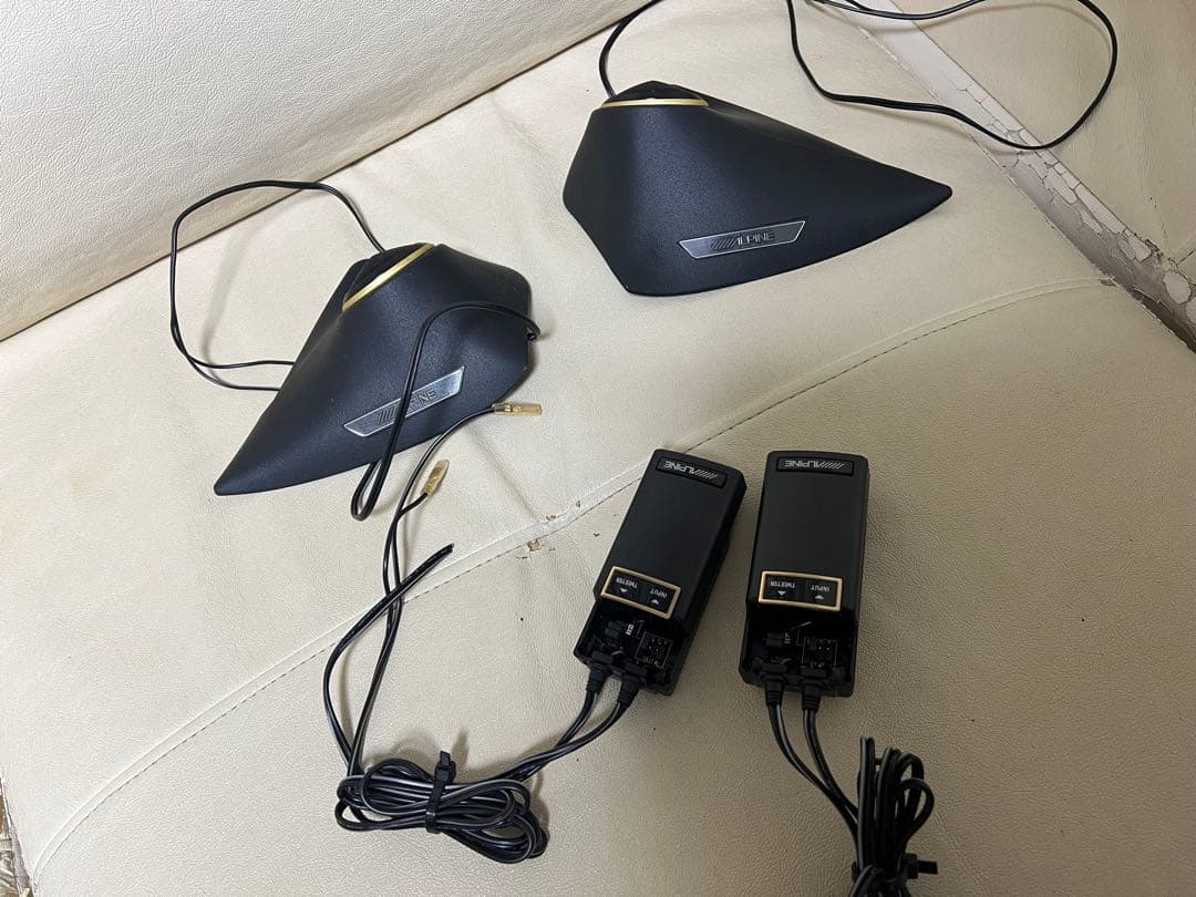 ALPINE ツィーター 2個セット ブラック　ヴォクシー80 ノア