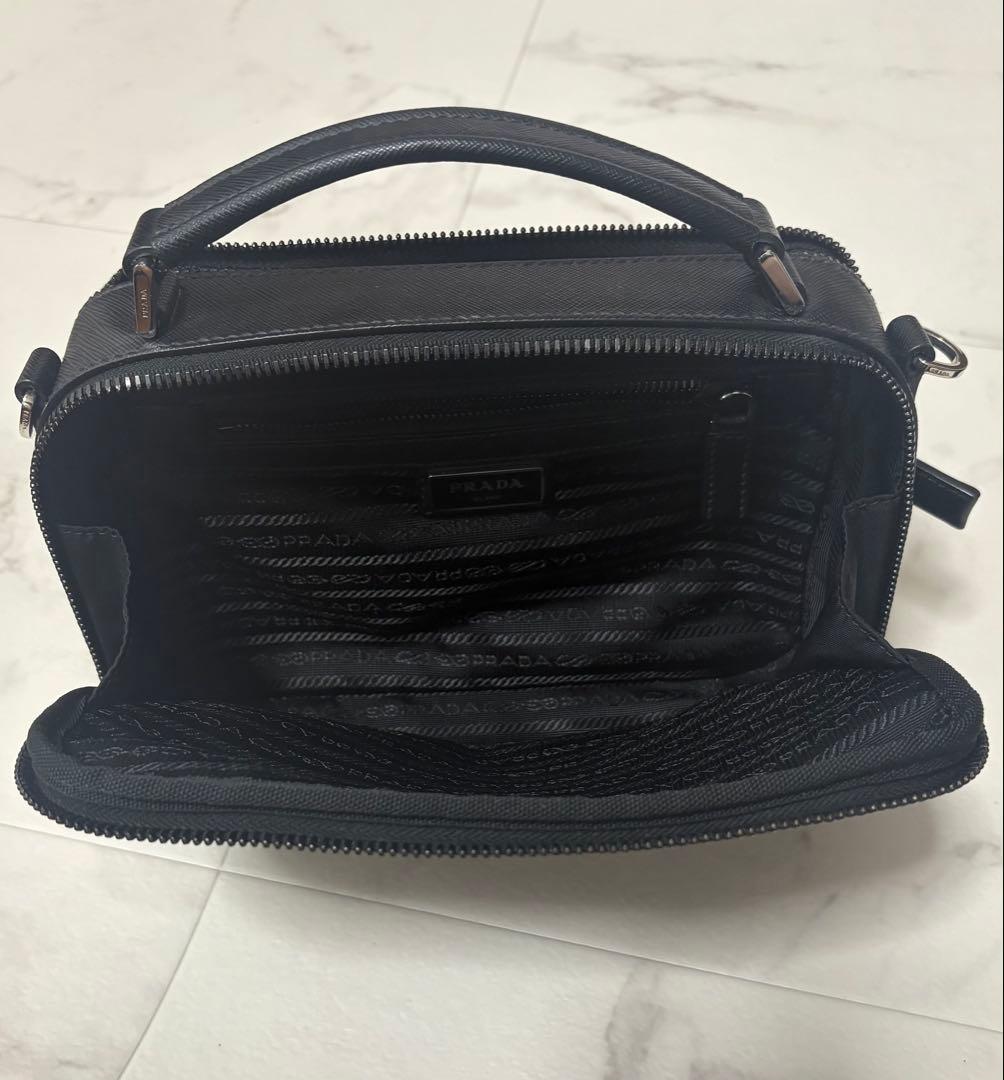 PRADA プラダ ブラック ショルダーバッグ バッグ 美品 男女兼用