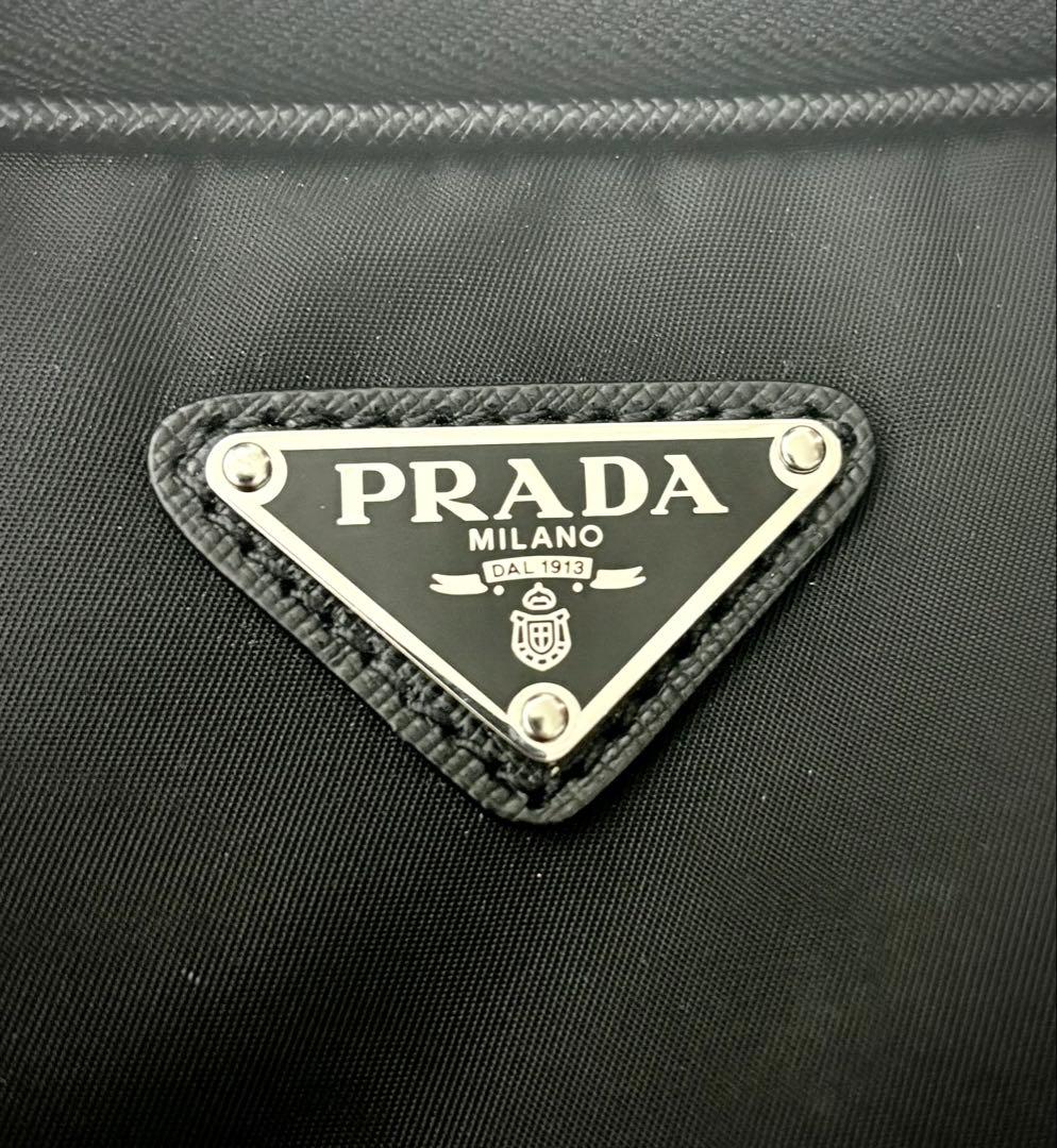 PRADA プラダ ブラック ショルダーバッグ バッグ 美品 男女兼用