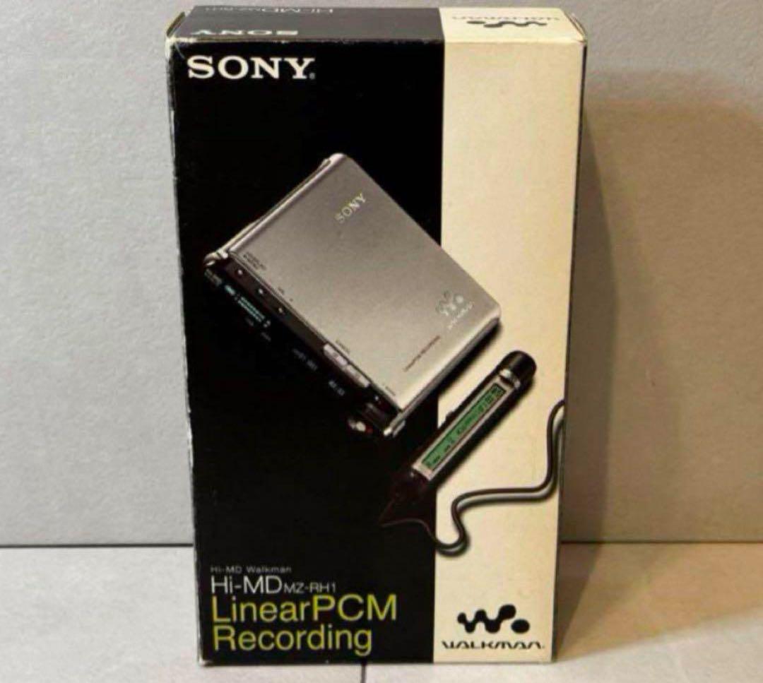 【稀少品】SONY MD ウォークマンMZ-RH1(S)