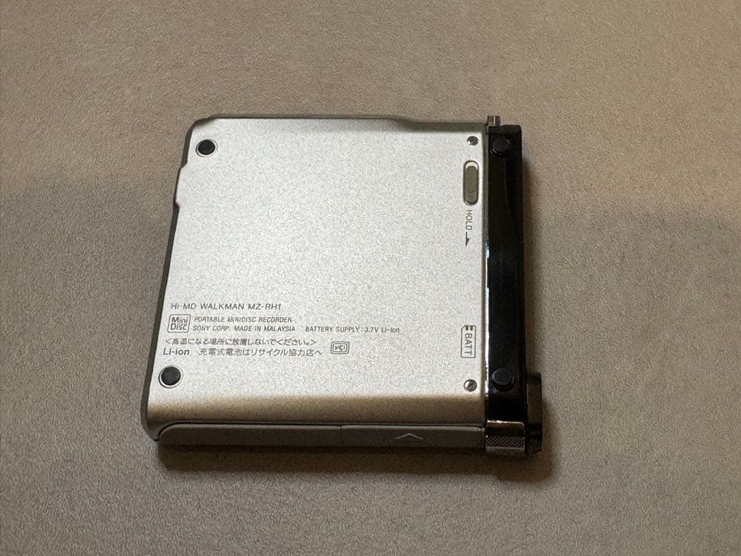 【稀少品】SONY MD ウォークマンMZ-RH1(S)