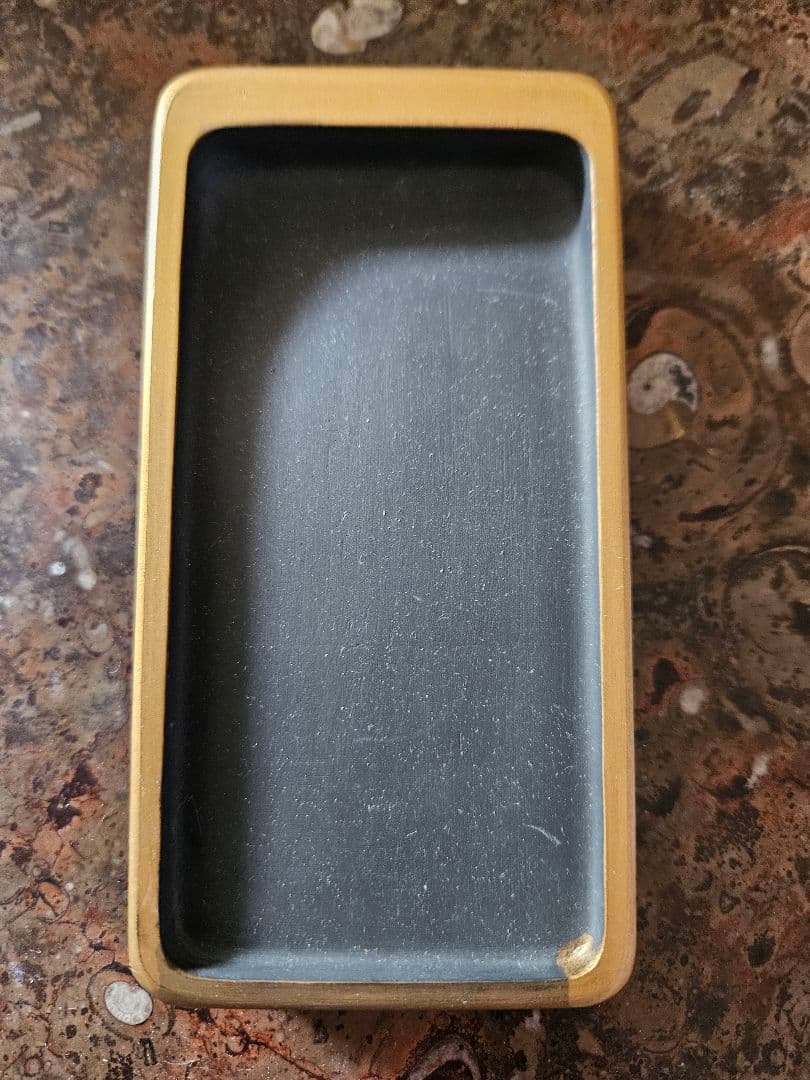 南都 東雲作 正倉院模様 螺鈿毛彫硯箱 共箱 漆器 書道具 文箱　硯　書道具