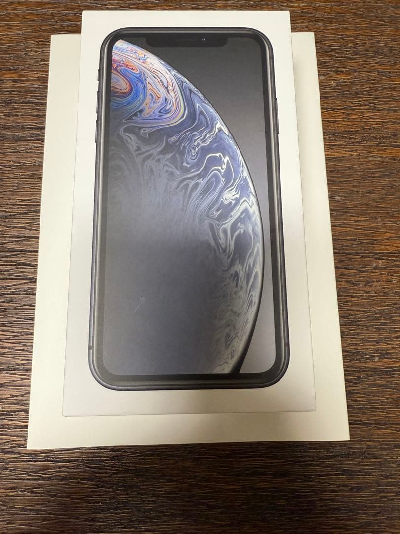 Apple iPhone XR 256GB ブラック　箱、付属品付き　ジャンク品