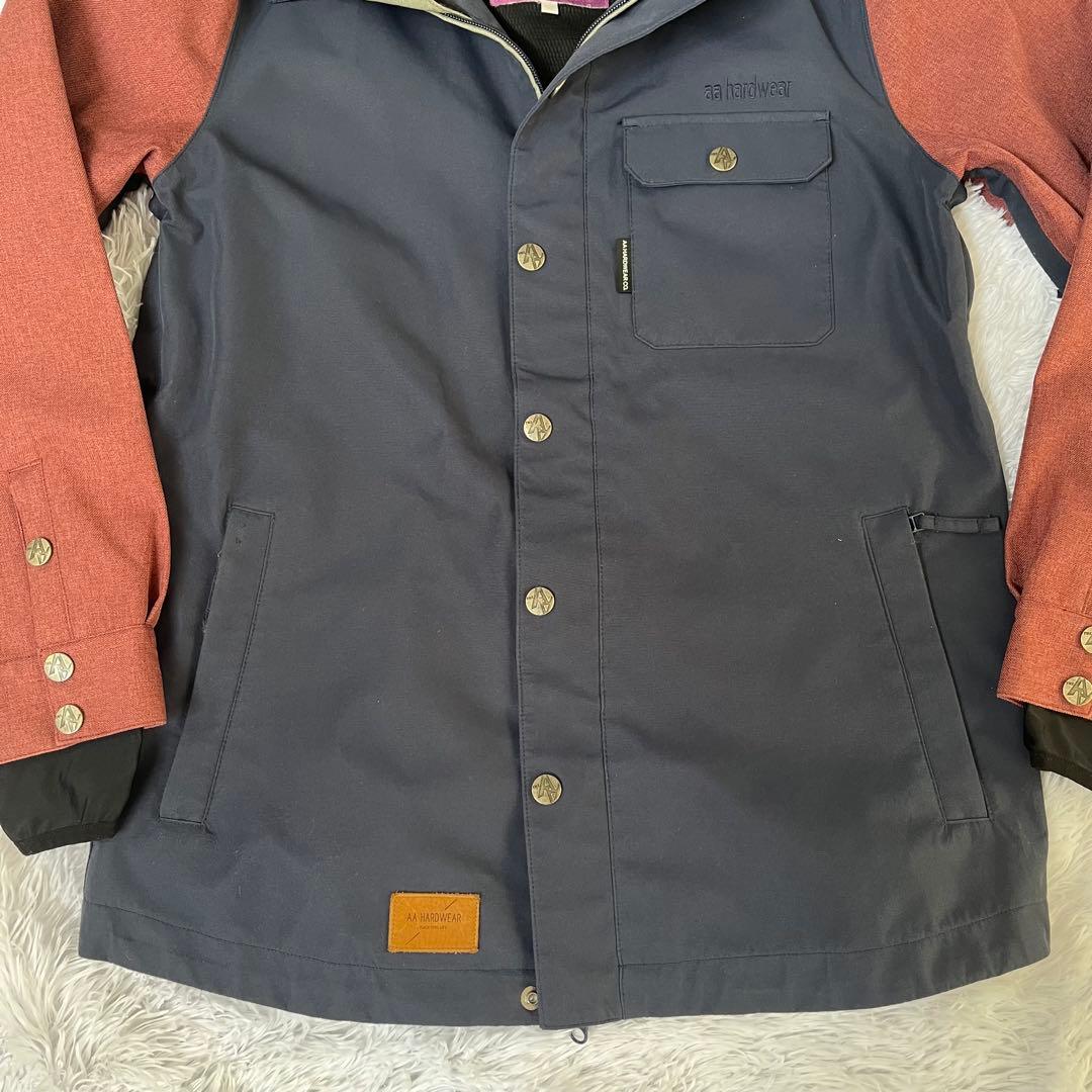 【AW48】AA HARDWEAR フード付きジャケット スノボ スキー