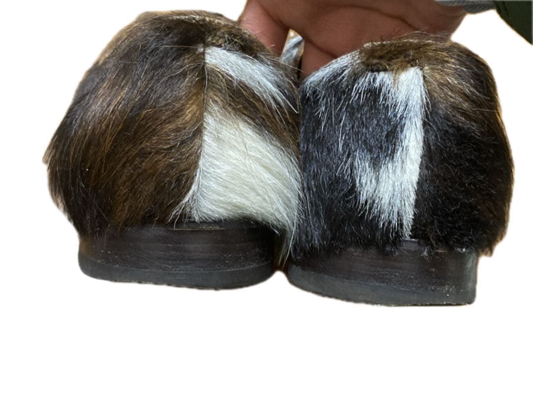 etro エトロ　ファーシューズ